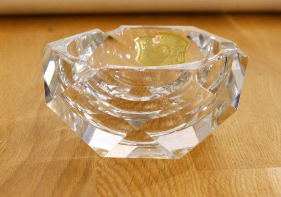 Faceted Crystal Ashtray