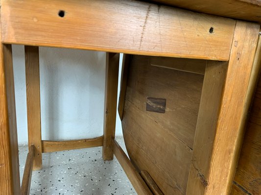 Vintage farmhouse 2024 drop leaf table