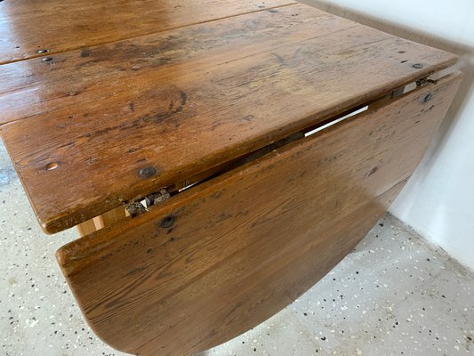 Drop leaf farmhouse sales dining table