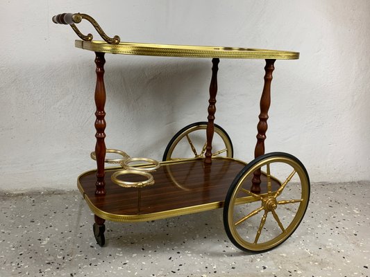 Vintage Mid-Century Drink Trolley, 1960s / 70s for sale at Pamono