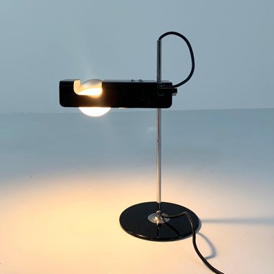 Black SPIDER Floor Lamp by Joe Colombo For Oluce Italy 60s