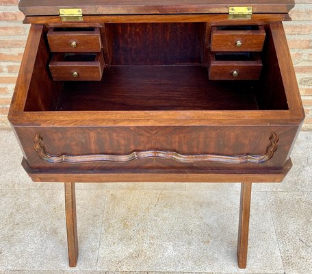 Secretary on sale desk walnut