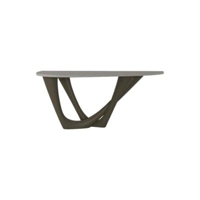 Umbra Grey G Console Duo With Concrete, Umbra Outdoor Furniture