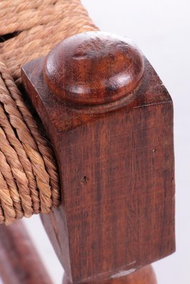 椅子(チェア)・スツール Square Rope Stool / france vintage 60s Square Rope Stool / france vintage 60s - メルカリ