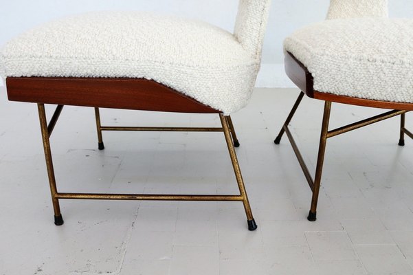 Mid century chair and footstool best sale