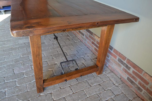 Large Antique Spanish Dining Table In, Large Chestnut Coffee Table