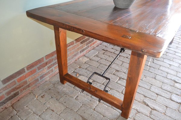 Large Antique Spanish Dining Table In, Large Chestnut Coffee Table