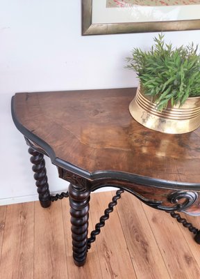 Barley twist store console table