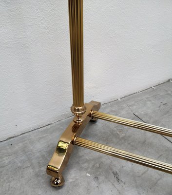 Gilt Brass Clothing Rail by Milo Baughman Italy 1970s for sale at Pamono