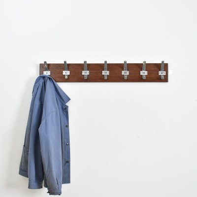 Vintage Reclaimed School Coat Hooks for sale at Pamono