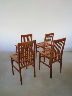 Milano Chairs by Aldo Rossi for Molteni Set of 4 for sale at Pamono