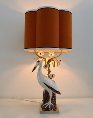 Blue heron table hot sale lamps