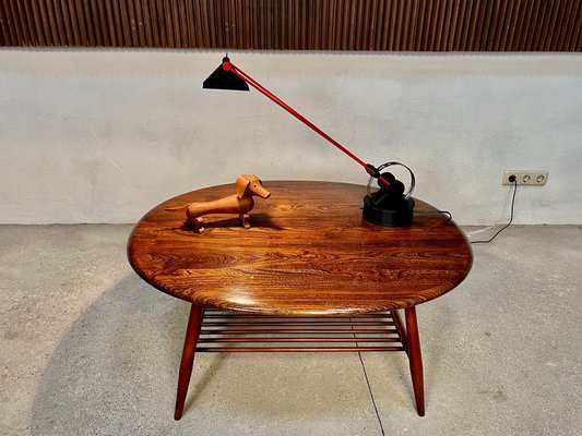 Large English Oval Coffee Table by Lucian Randolph Ercolani for