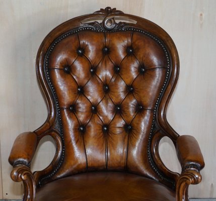 Chesterfield library chair hot sale