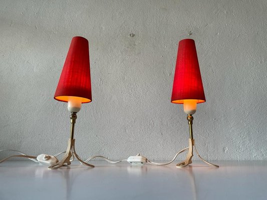Red bedside hotsell table lamps