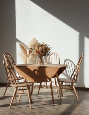 Dining Table by Lucian Ercolani for Ercol for sale at Pamono