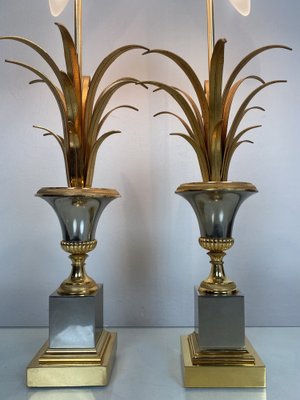 Palm leaf table lamp clearance