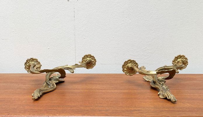 Vintage Italian Wall Candle Holder Set of 2 for sale at Pamono
