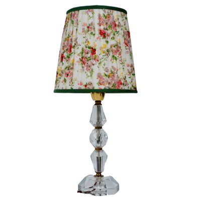 French Cut Glass Table Lamp 1920s for sale at Pamono