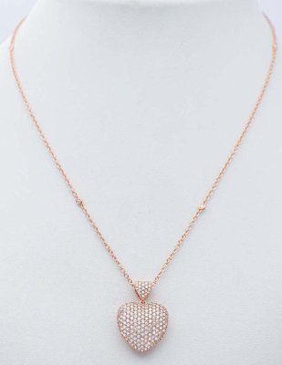 18 carat gold heart pendant Clearance