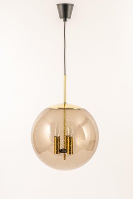 Smoked glass globe pendant light online