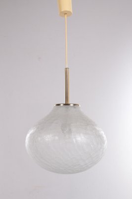 Glass Pendant Lamp From Doria Leuchten Germany 1960s For Sale At Pamono