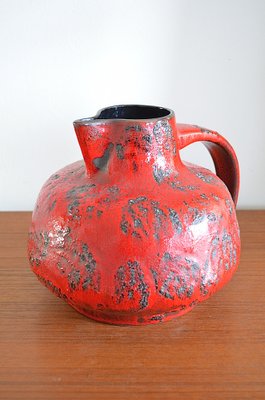Fat Lava Ceramic Vase from Gräflich Ortenburg, 1960s for sale at