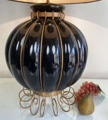 Tiffany store pumpkin lamp