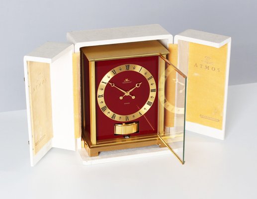 Reloj Atmos de latón rojo de Jaeger Lecoultre en venta en Pamono