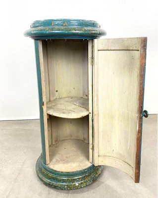 19th Century Swedish Pedestal For, Quarter Round Corner Bookcase Ikea