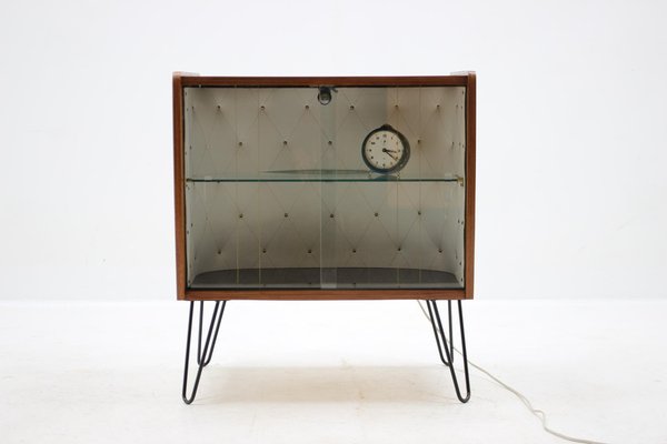 1960s glass sale display cabinet