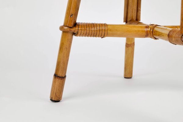 Bamboo sitting stool top