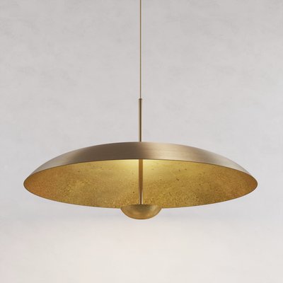 Mixed Colour Patina Brass Cosmic Oxidium 70 Pendant Ceiling Lamp By Eva Menz For Atelier 001 At Pamono - Brass Coloured Ceiling Lights