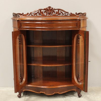 Antique Napoleon III Crystal Display Case for sale at Pamono