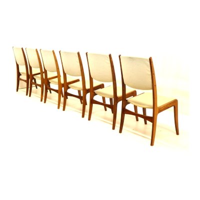 Danish Chairs In Rosewood From Dyrlund, Dyrlund Rosewood Dining Chairs