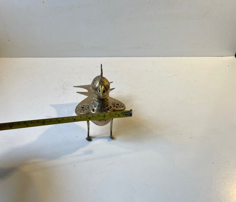 Brûleur D'encens Décoratif En Laiton Rétro - 5,3x4x6 Cm, Style Traditionnel - Neuf