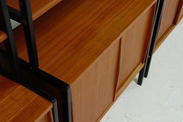 Teak Variett Bookcase by Bertil Fridhagen for Bodafors, 1950s for