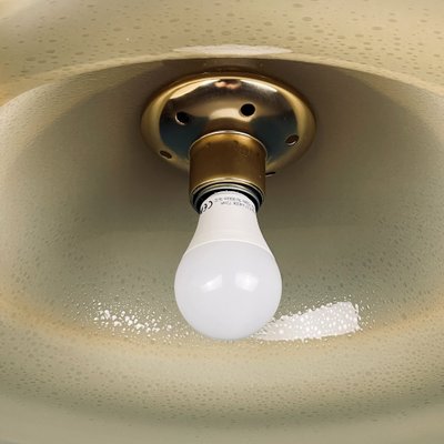 Lampadario A Sospensione Msyyuu Con Paralume In Tessuto Di Fibra Di Vetro – Design Cappello Di Paglia Vintage, Regolabile, E27, Nero/Marrone - 6