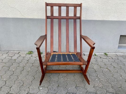 Mid Century Danish Rocking Chair by Poul M. Volther for sale at Pamono