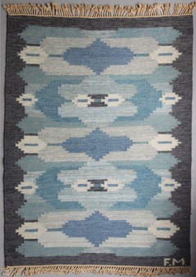 Schwedischer Rolakan Flachgewebe Teppich 1960er Bei Pamono Kaufen