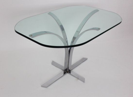 Global Furniture - Mesa de comedor, cristal transparente
