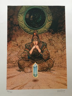 Moebius, Starwatcher 8, 1999, Silkscreen for sale at Pamono Moebius, Starwatcher 8, 1999, Silkscreen for sale at Pamono