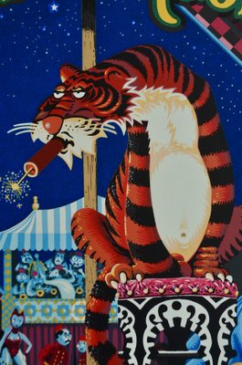 Benito, Pipao Circus, 1992, Silkscreen for sale at Pamono