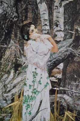 Jeff Jones, Blind Narcissus, 1979, Offset Print for sale at Pamono