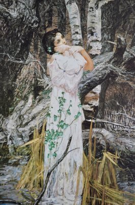 Jeff Jones, Blind Narcissus, 1979, Offset Print for sale at Pamono