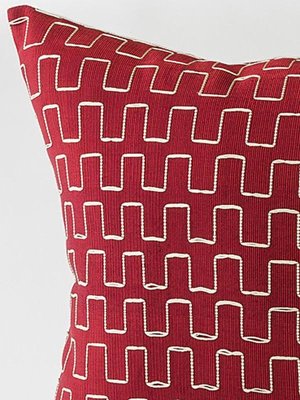 Edo Decorative Pillow In Red And Gold By Nzuri Textiles 40 For New Red And Gold Decorative Pillows Edo Decorative Pillow In Red And Gold By Nzuri Textiles 40 For New Red And Gold Decorative Pillows