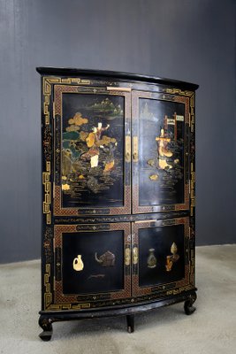 Oriental corner cabinet deals