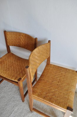 Oak and Cane Model 351 Dining Chair by Peter Hvidt Orla M lgaard