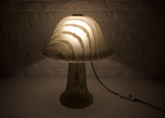 N Glass Mushroom Table Lamp For, Benoit Blue And White Ceramic Table Lamp