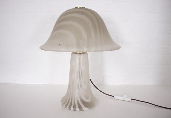 Blown Glass Mushroom Table Lamp for sale at Pamono